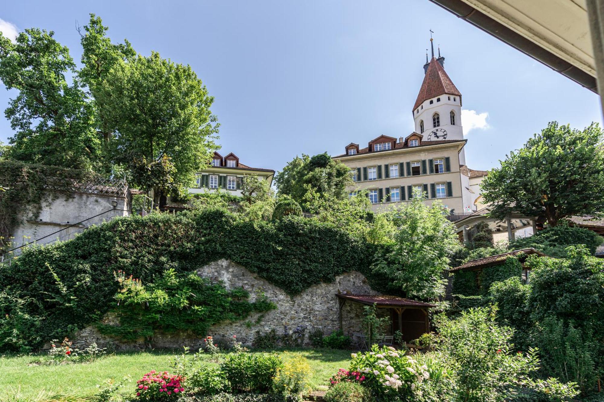Historische Wohnung Im Herzen Der Thuner Altstadt Экстерьер фото
