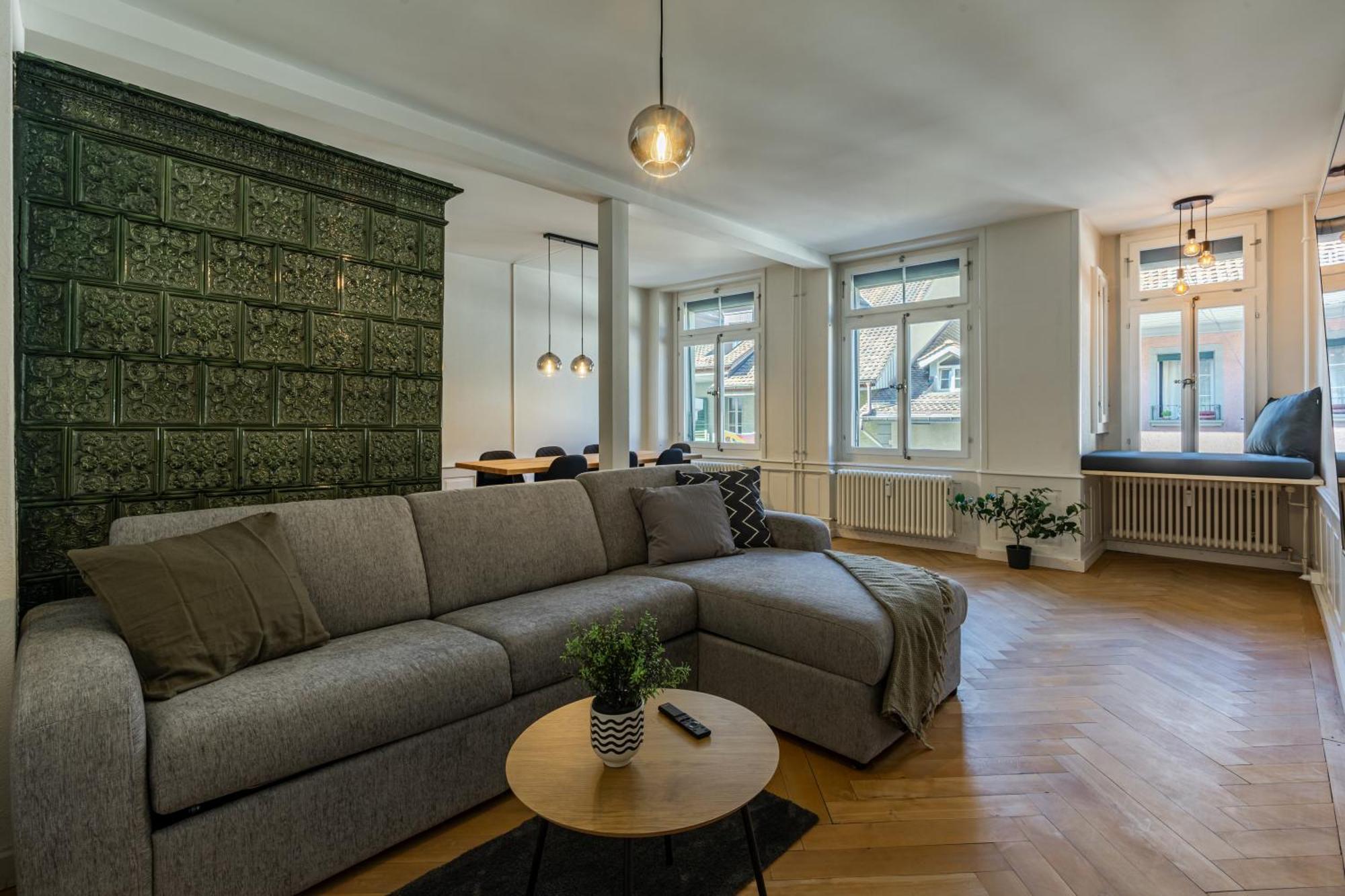 Historische Wohnung Im Herzen Der Thuner Altstadt Экстерьер фото